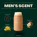 【Ready Stock】 Men's Scent Perfume Balm (5g) | Calm, Confident, and Masculine