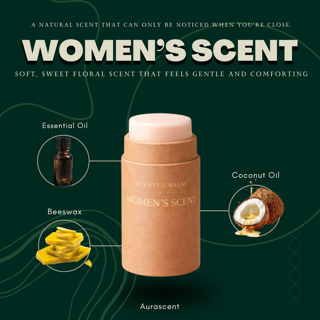 【Ready Stock】 Women's Scent Perfume Balm (5g) | Gentle and Comforting